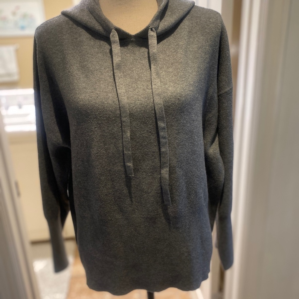 A New Day Women’s Gray Sweater Sweatshirt Hoodie New Soft Cozy XL - Picture 13 of 13